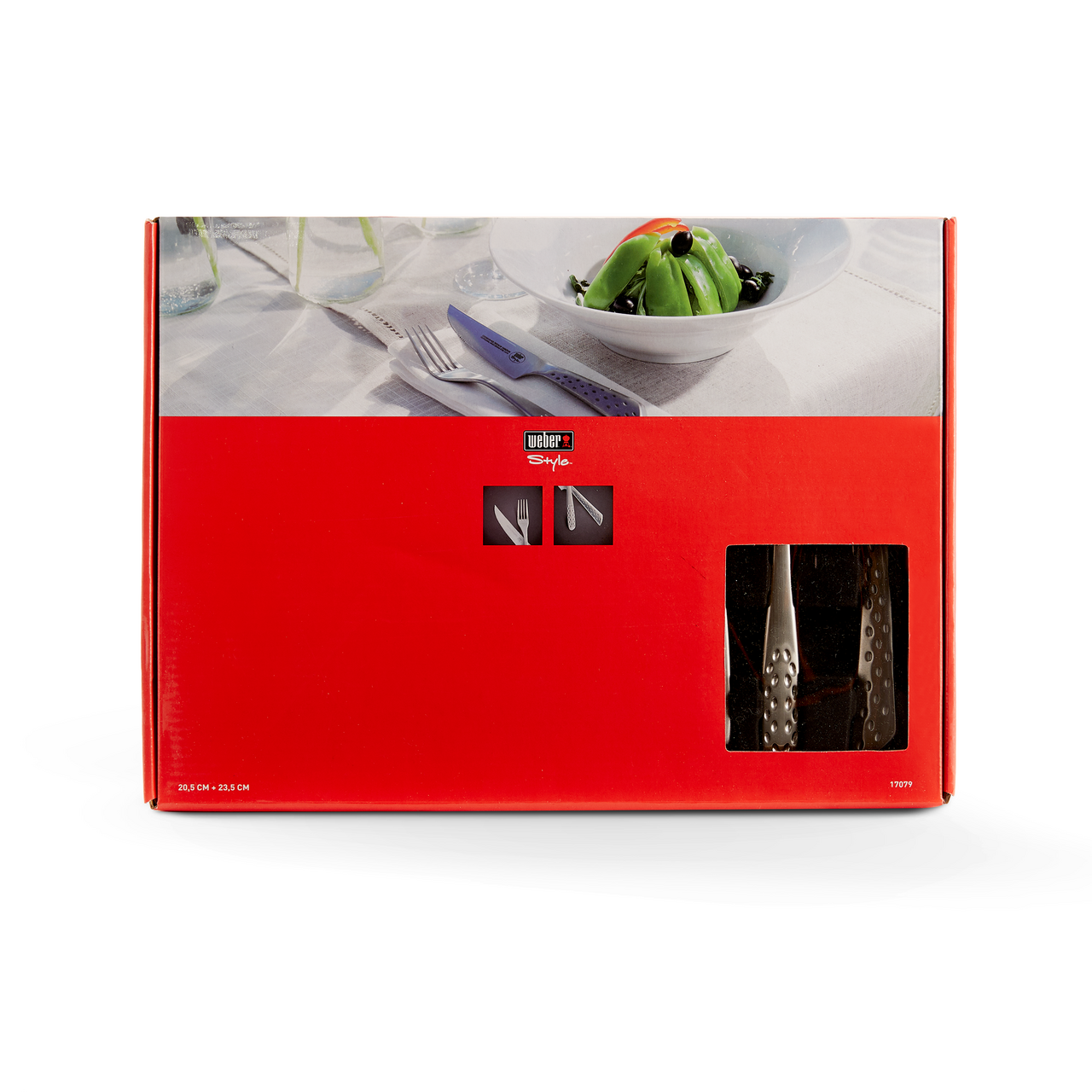 weber Style De Lux Steaková sada 20,5 cm + 23,5 cm 1 ks