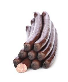 KOSTELECKÉ UZENINY Párky čertíci chlaz. váž. cca 1,5 kg