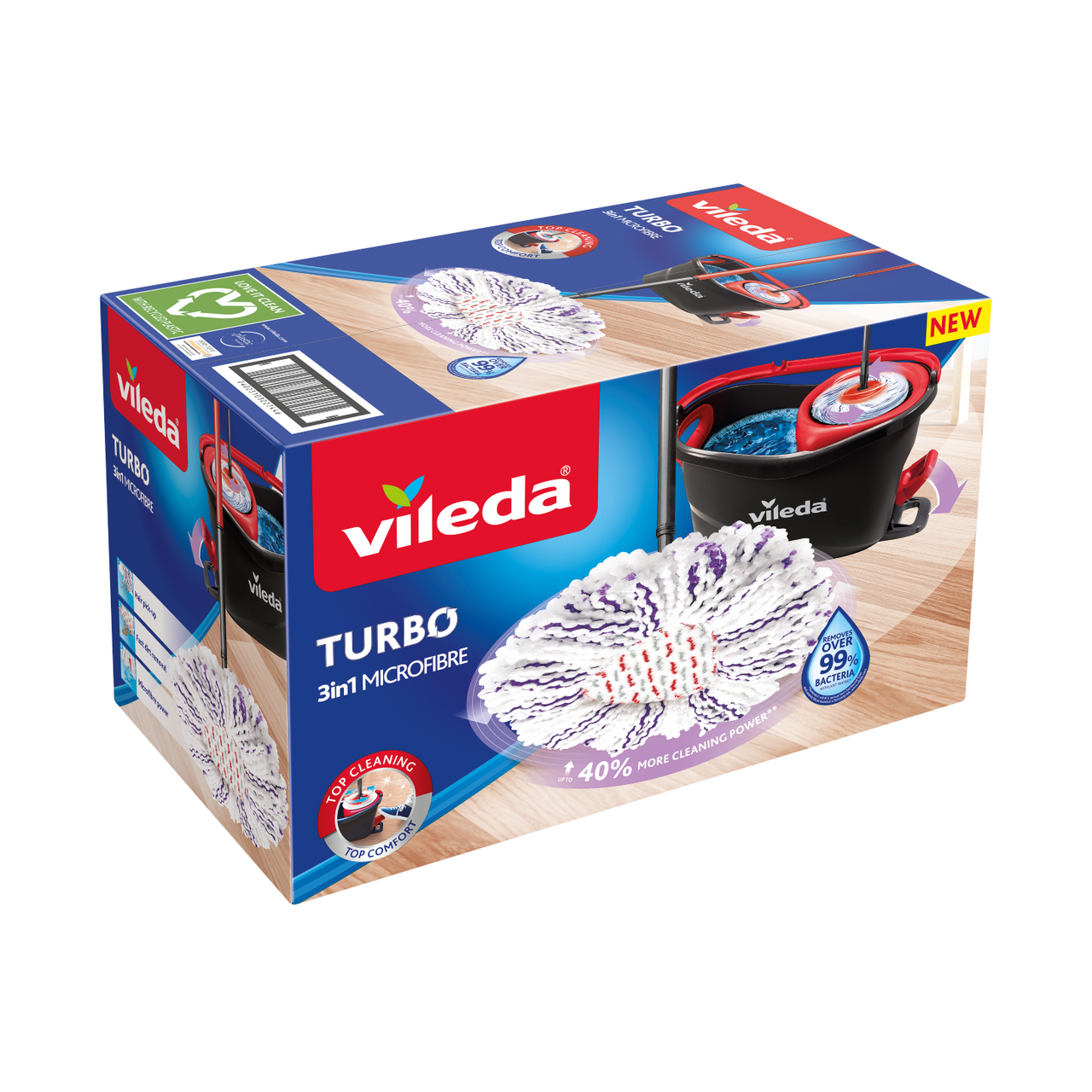vileda Turbo Microfibre Mop 3v1 set 1 ks
