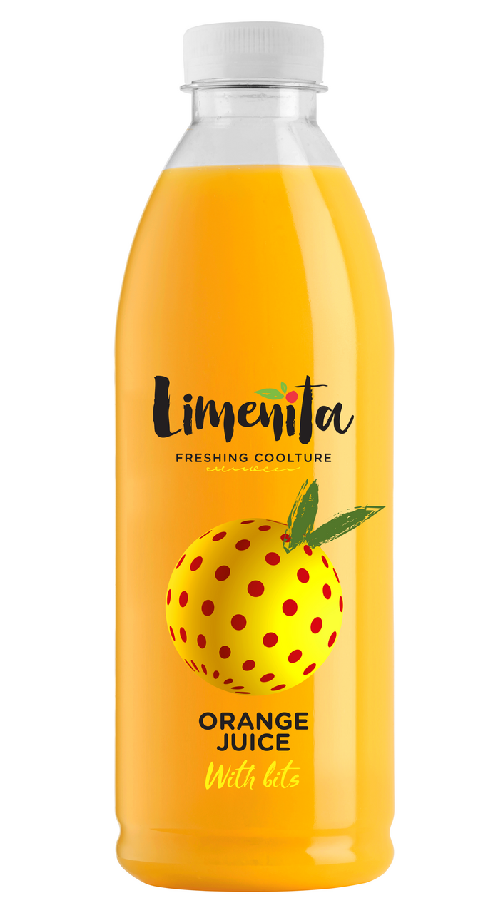 Pomerančová šťáva s dužinou 100% 1 l PET