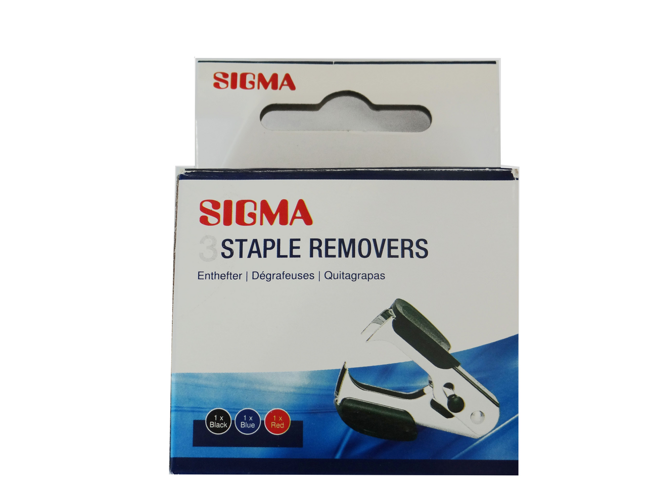 SIGMA Rozešívačka sponek s pojistkou 3 ks