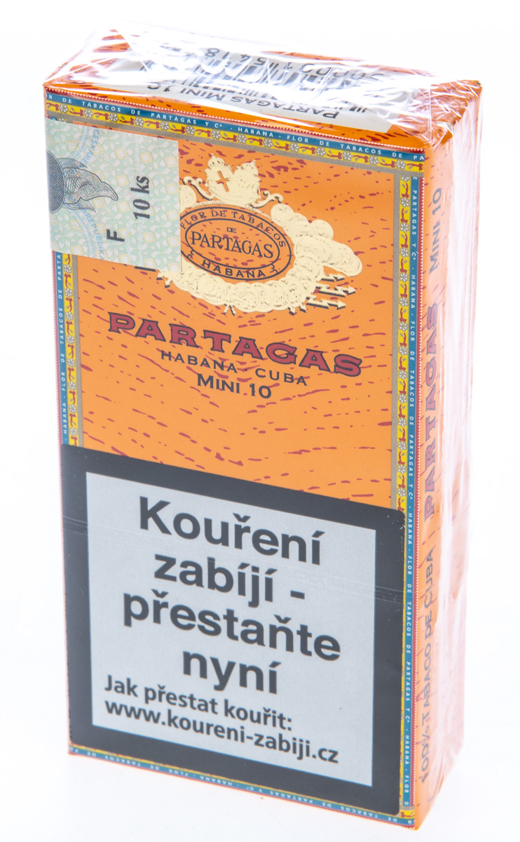PARTAGAS Mini bal. 10 ks