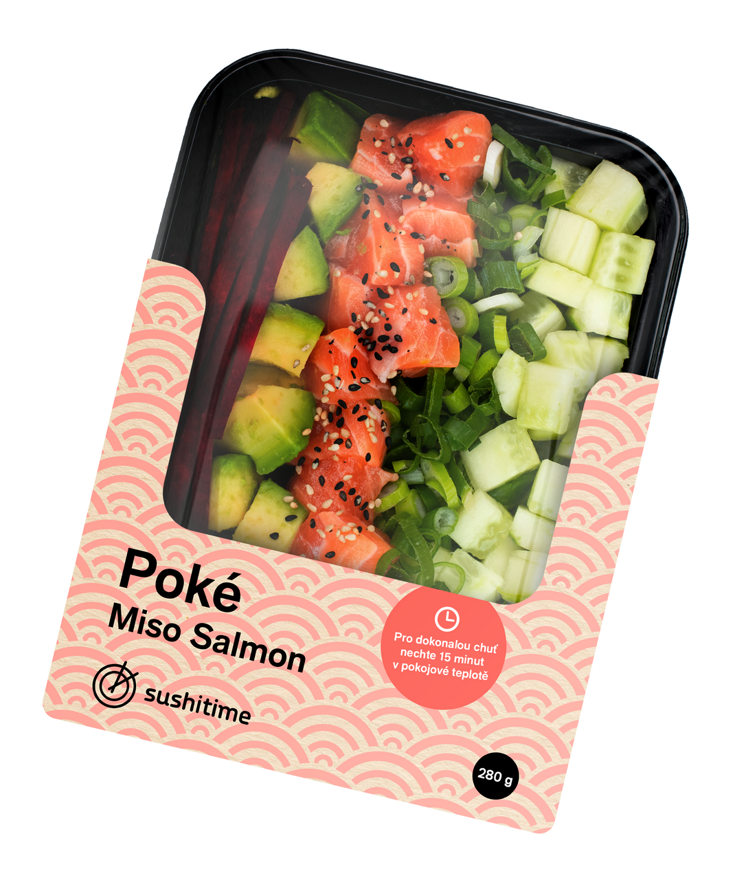 SUSHI TIME Poké Miso Salmon chlaz. 260 g