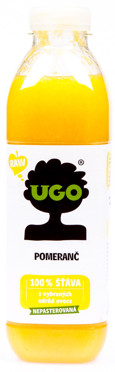 UGO Šťáva pomeranč CZ 750 ml PET