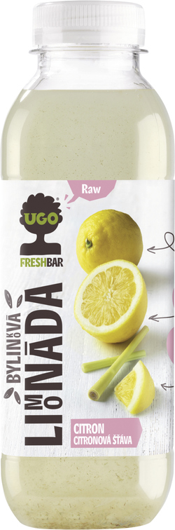 UGO Štáva bylinková limonáda citron CZ 500 ml PET