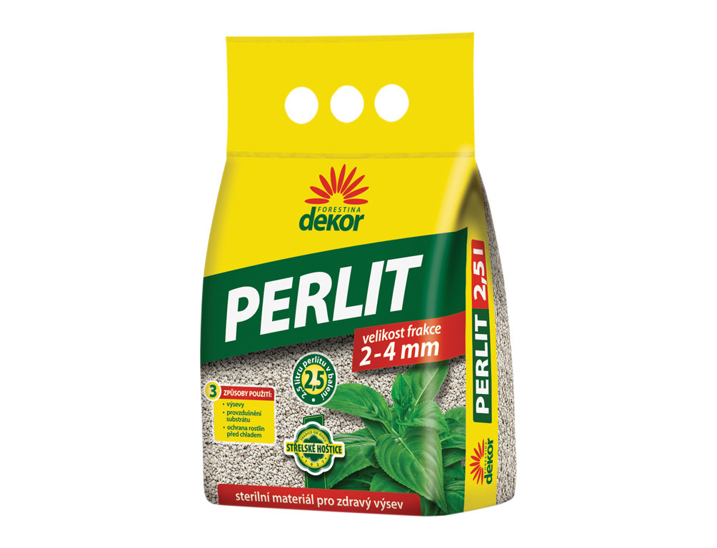 Perlit Dekor 2 - 4 mm 2,5 l 1 ks