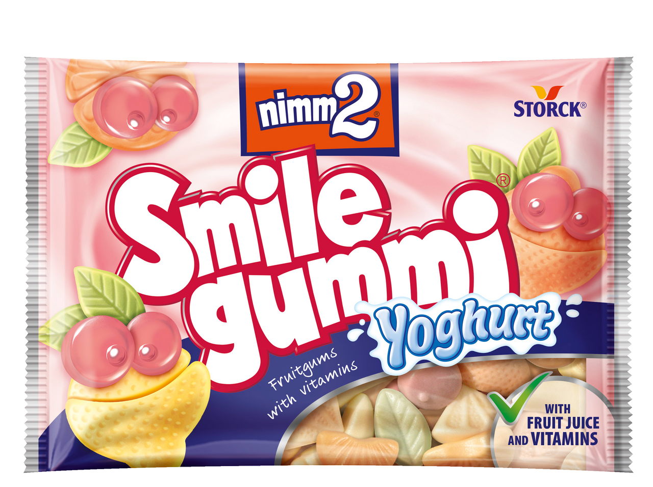 nimm2 Smile Gummi Jogurt Želé bonbóny 18 x 100 g