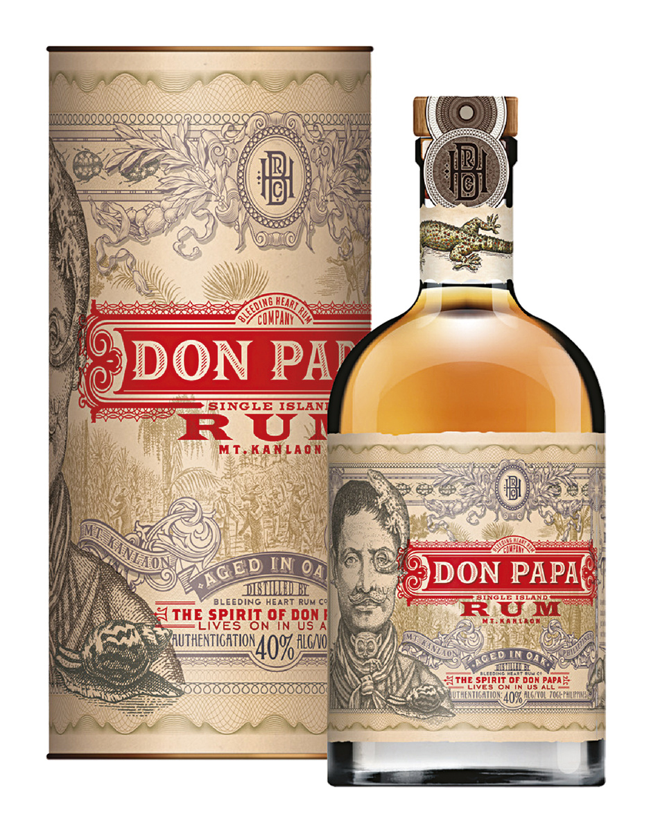 DON PAPA 7yo 40 % 700 ml tuba