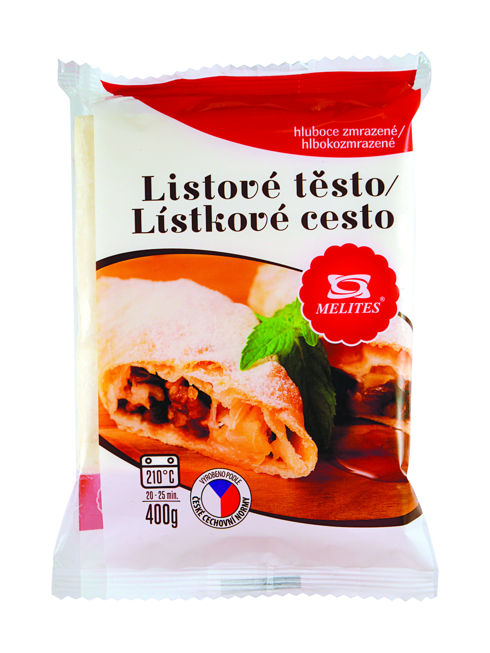 MELITES Listové těsto mraž. 400 g