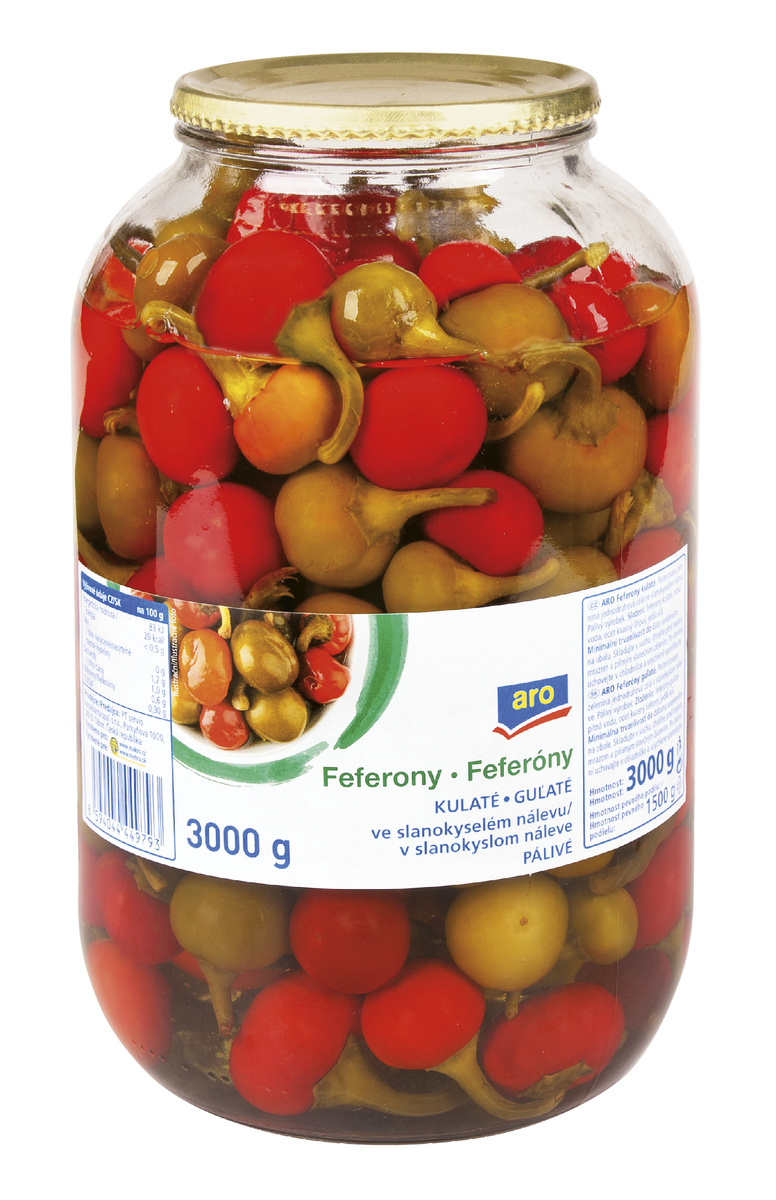 aro Feferony kulaté 3000 g