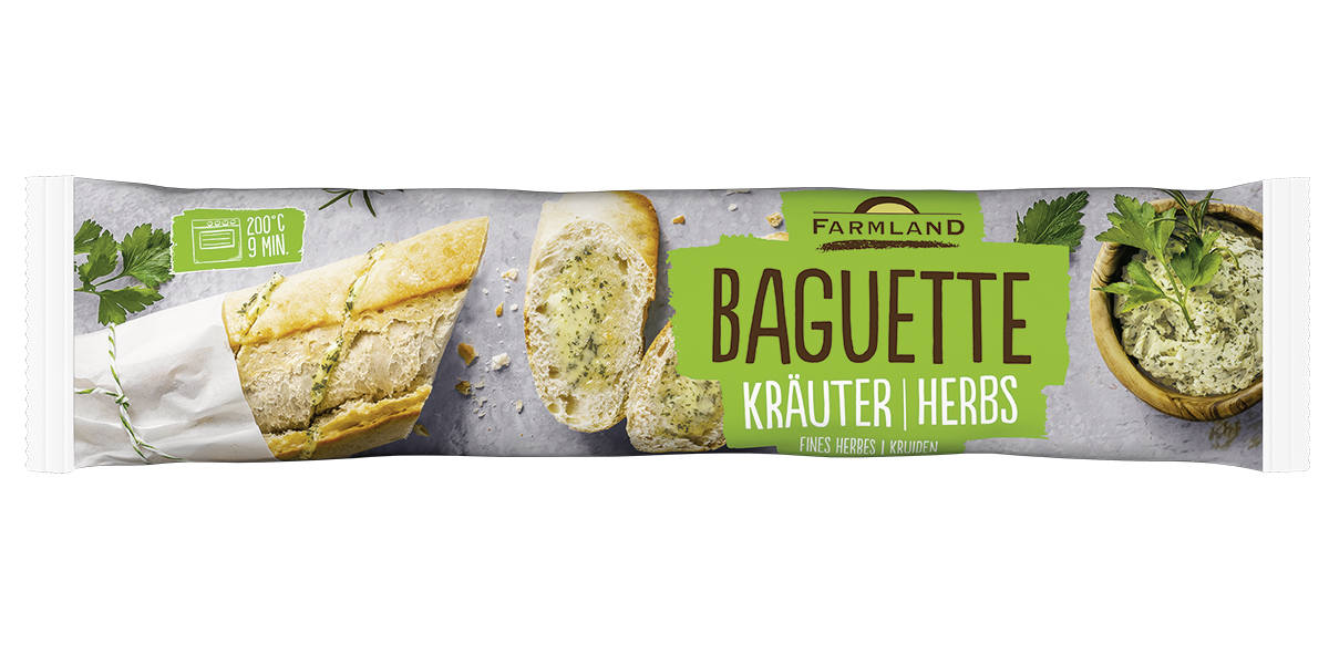 Rajo Farmland Bageta bylinková chlaz. 175 g