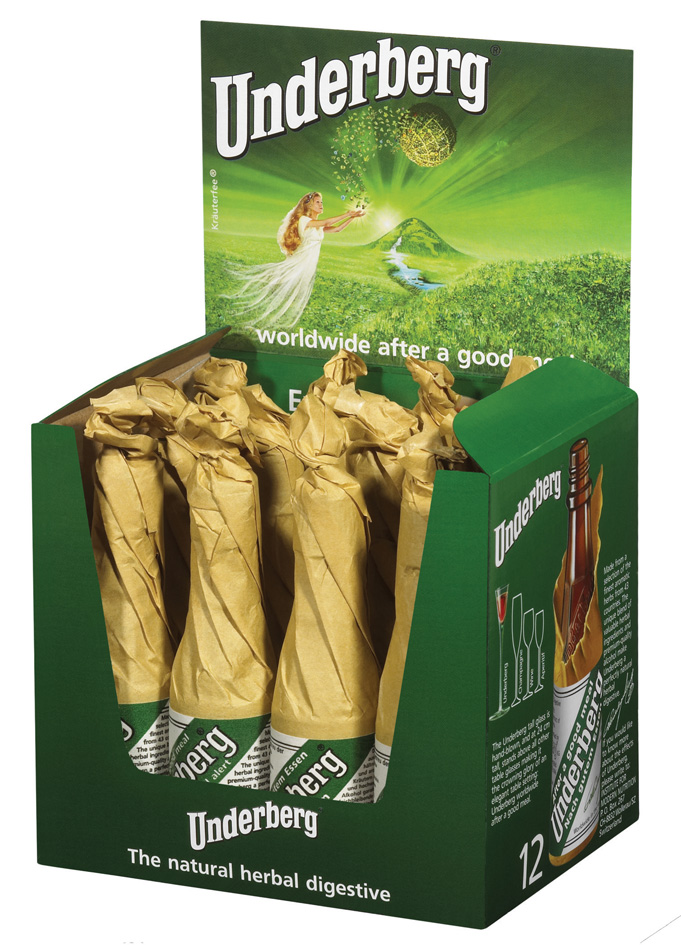 Underberg 44 % mini 12 x 20 ml krabička