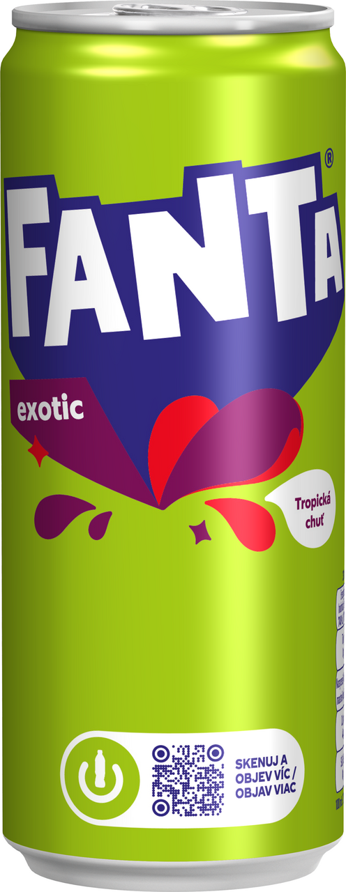 FANTA Exotic 330 ml plech