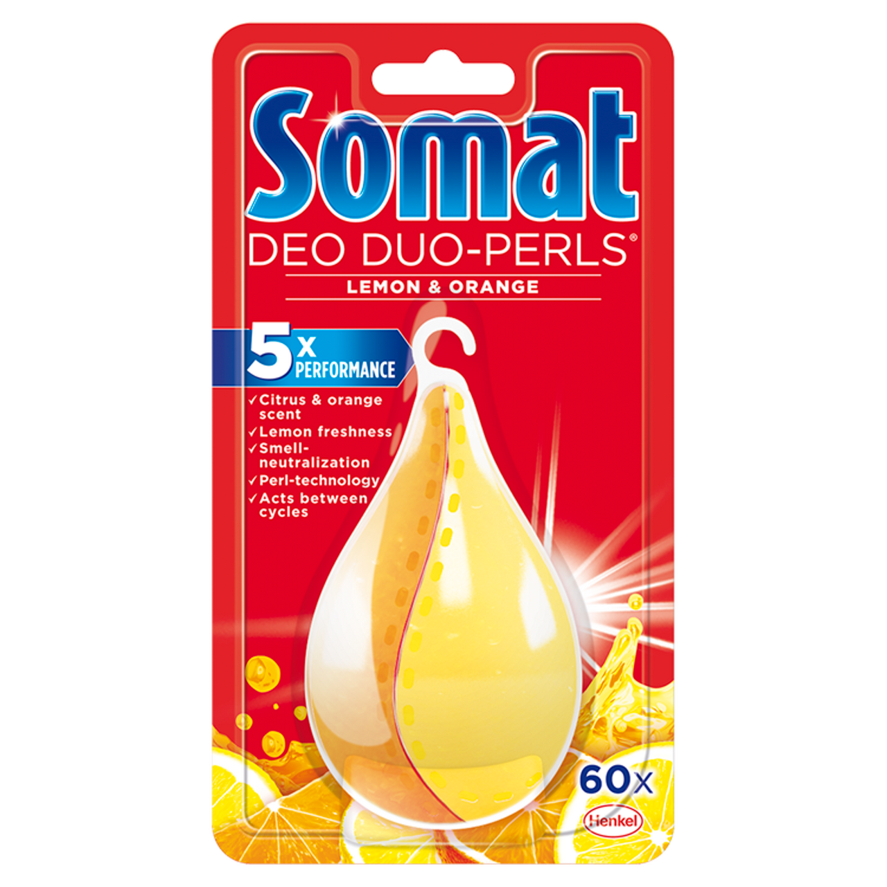 Somat Deo Duo-Perls Lemon&Orange vůně do myčky (60 mytí) 17 g