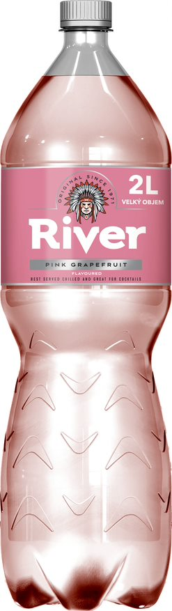 River Pink Grapefruit 6 x 2 l