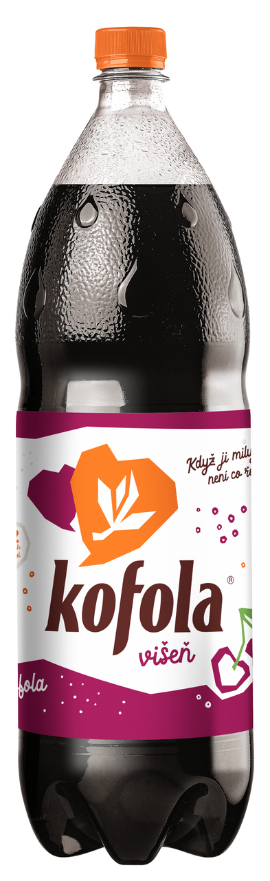 kofola Višeň méně cukru 6 x 2 l