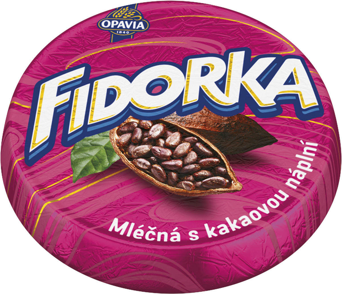 OPAVIA Fidorka mléčná s kakaovou náplní 30 x 30 g