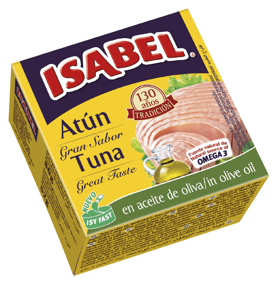 ISABEL Tuňák v olivovém oleji 80 g