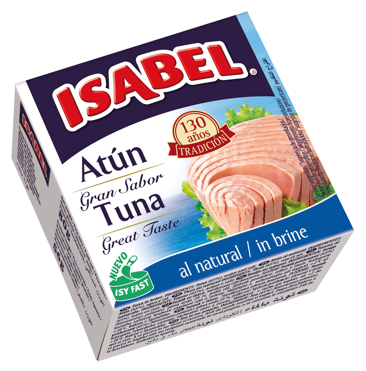 ISABEL Tuňák ve vlastní šťávě 80 g