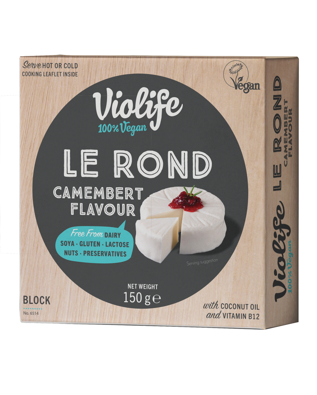 Violife Vegan Le Rond Camembert Flavour chlaz. 150 g
