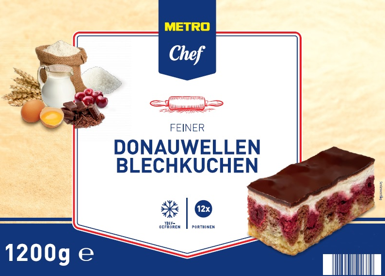 METRO Chef Dunajské vlny mraž. 1200 g (12 ks)
