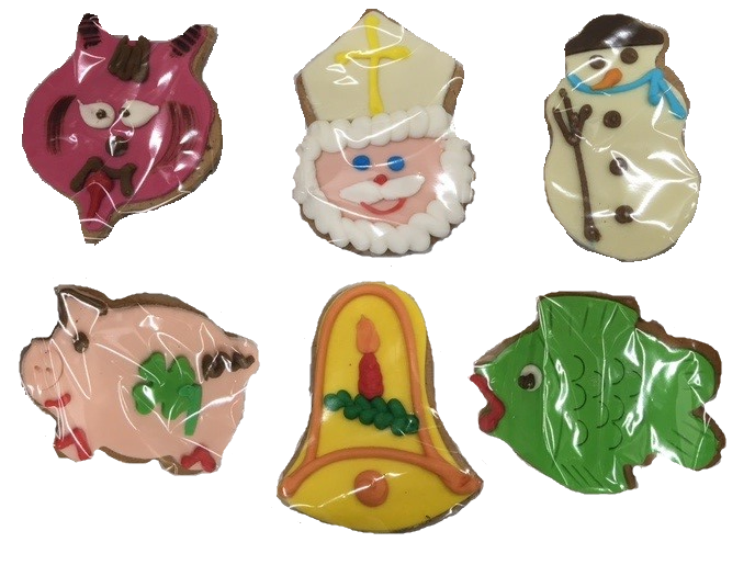 Perník zdobený mix 50 g