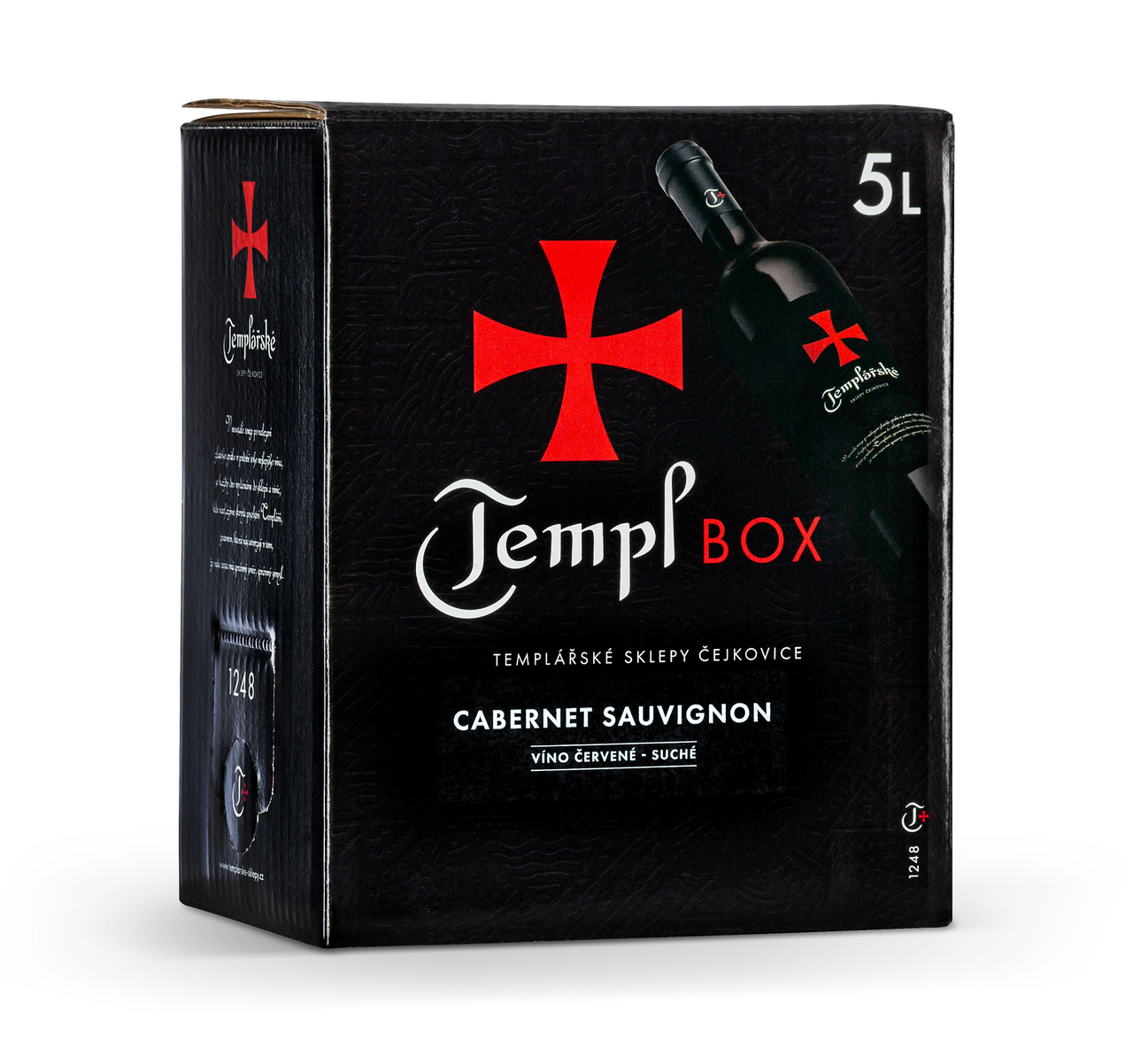 Templářské Sklepy Čejkovice Cabernet Sauvignon 5 l BiB