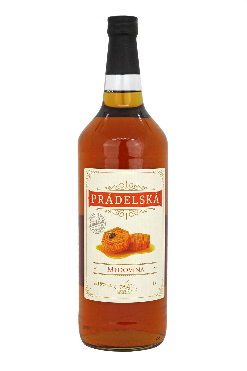 PRÁDELSKÁ medovina 18 % 1 l