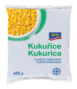 aro Kukuřice mraž. 6 x 400 g