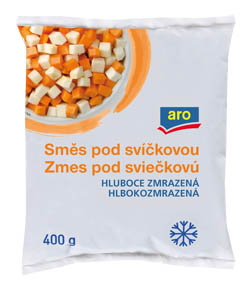 aro Zeleninová směs pod svíčkovou mraž. 6 x 400 g