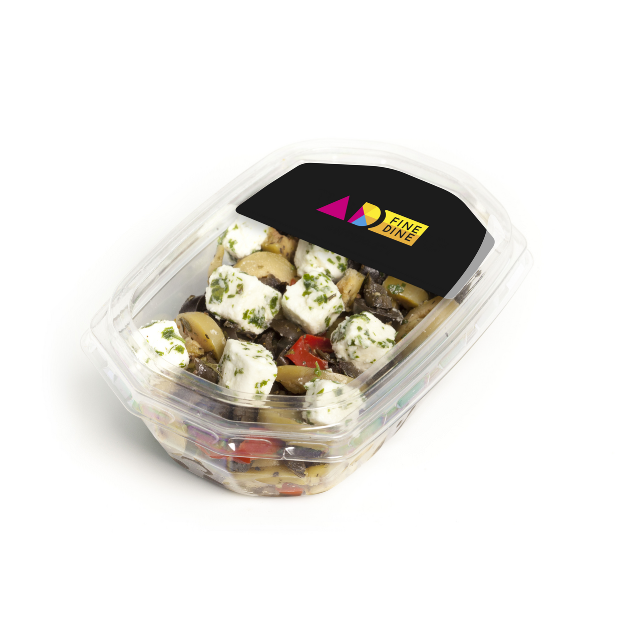 AD FINE DINE Fine Dine Salát Feta, olivy, feferony chlaz. 150 g