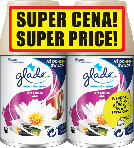 Glade Automatic Spray Relaxing Zen (2 x náhradní náplň) 269 ml