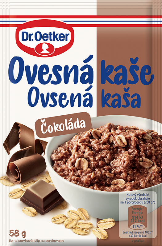 Dr. Oetker Ovesná kaše Čokoláda 58 g