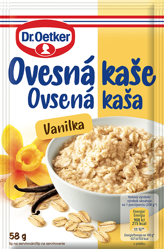 Dr. Oetker Ovesná kaše Vanilka 58 g