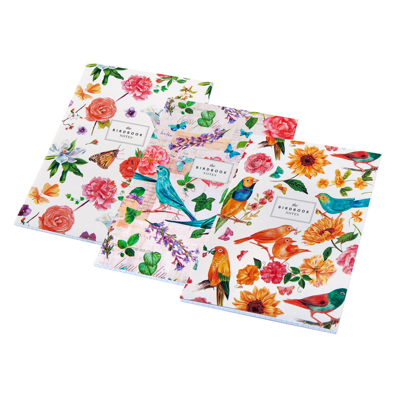 SHKOLYARYK Blok The Birdbook A5 50 listů čtvereček 1 ks