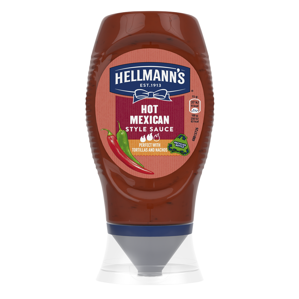 HELLMANN'S Omáčka Hot Mexican Style Sauce 250 ml
