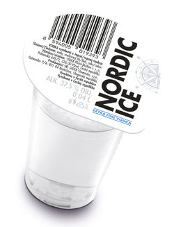 NORDIC ICE Nordic vodka 37,5 % 12 x (20 x 40 ml)