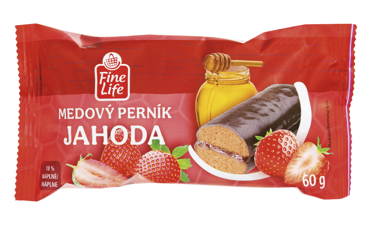 Fine Life Perník jahodový 60 g