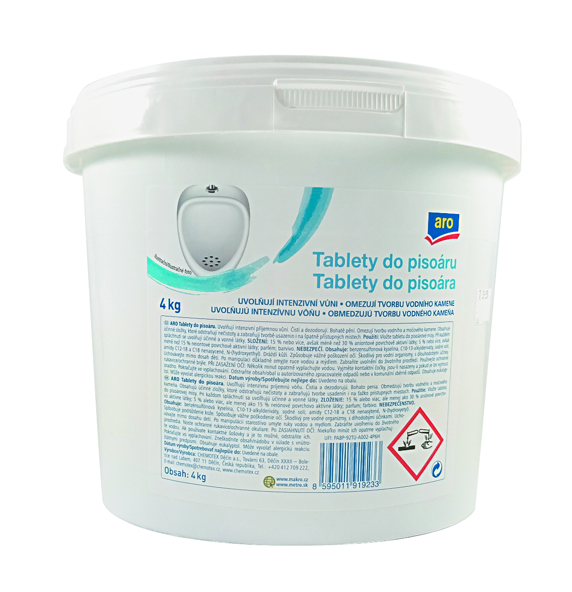 aro Tablety do pisoáru 4 kg