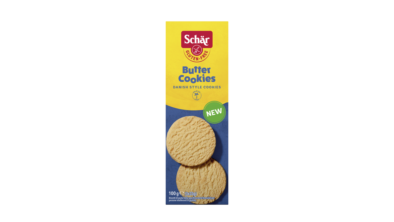 Schär Butter Cookies bezlepkové 100 g (3 x 33 g)