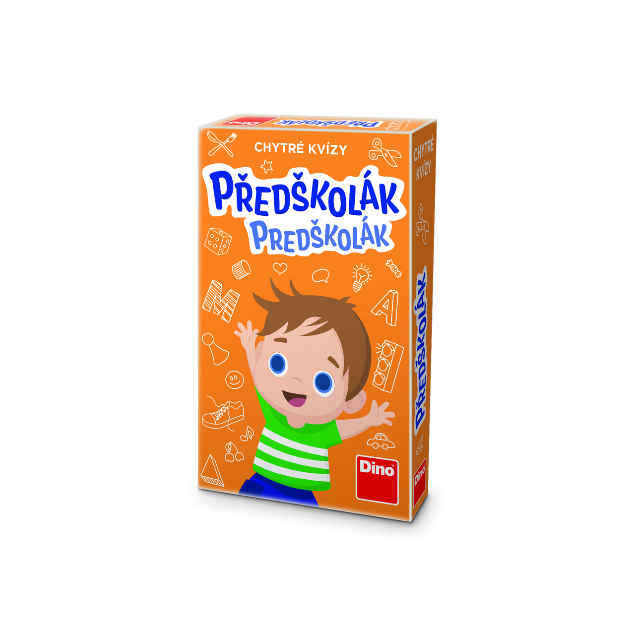 Chytré kvízy: předškolák Dino 1 ks