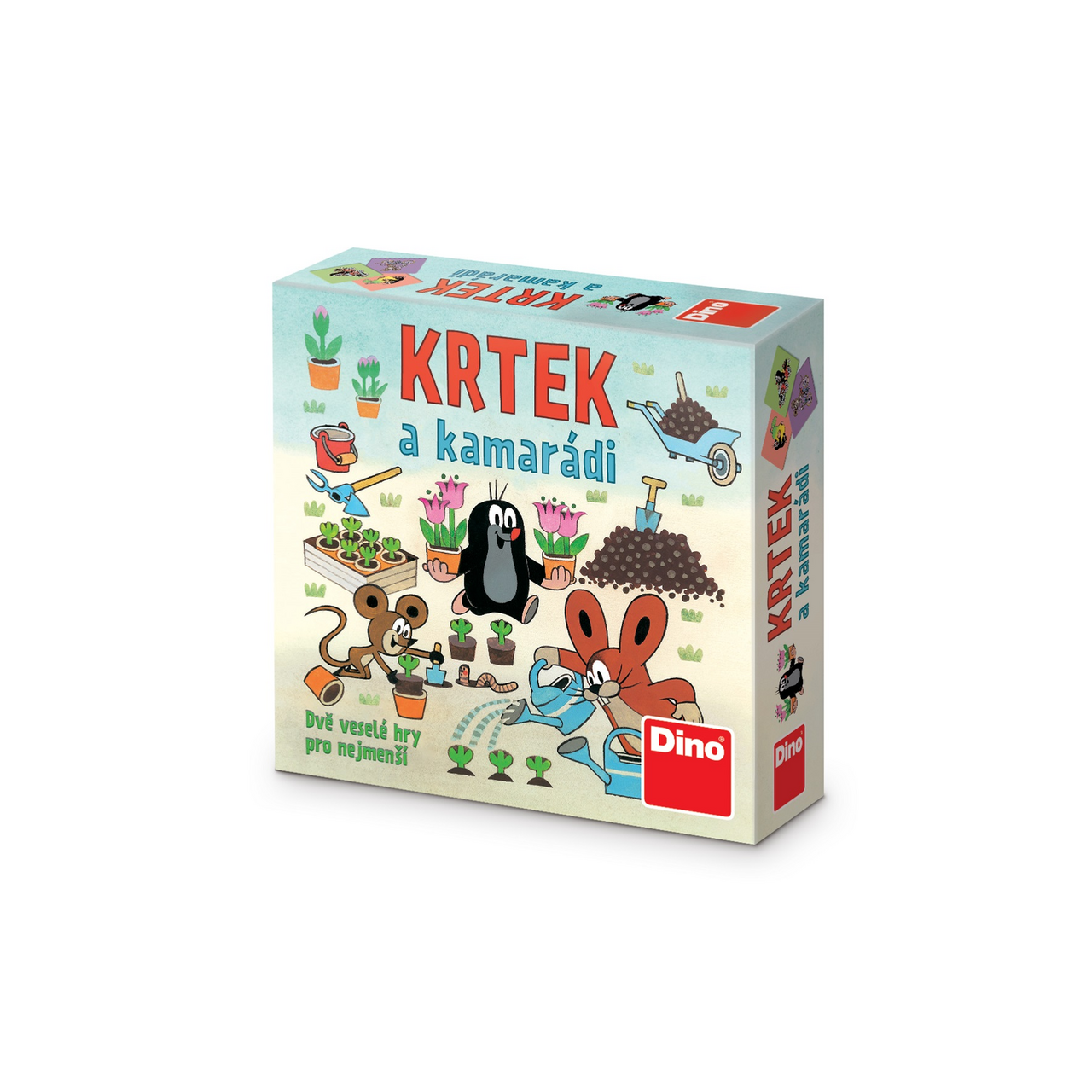 Krtek a kamarádi dvě cestovní hry pro nejmenší Dino 1 ks