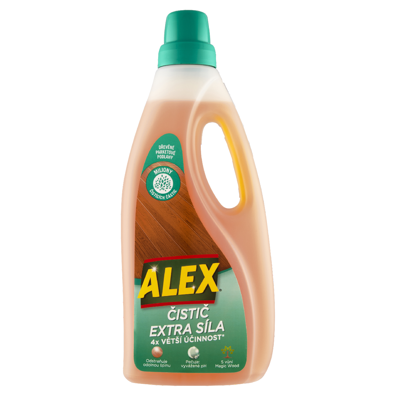 Alex Extra síla dřeva čistící přípravek 2 x 750 ml