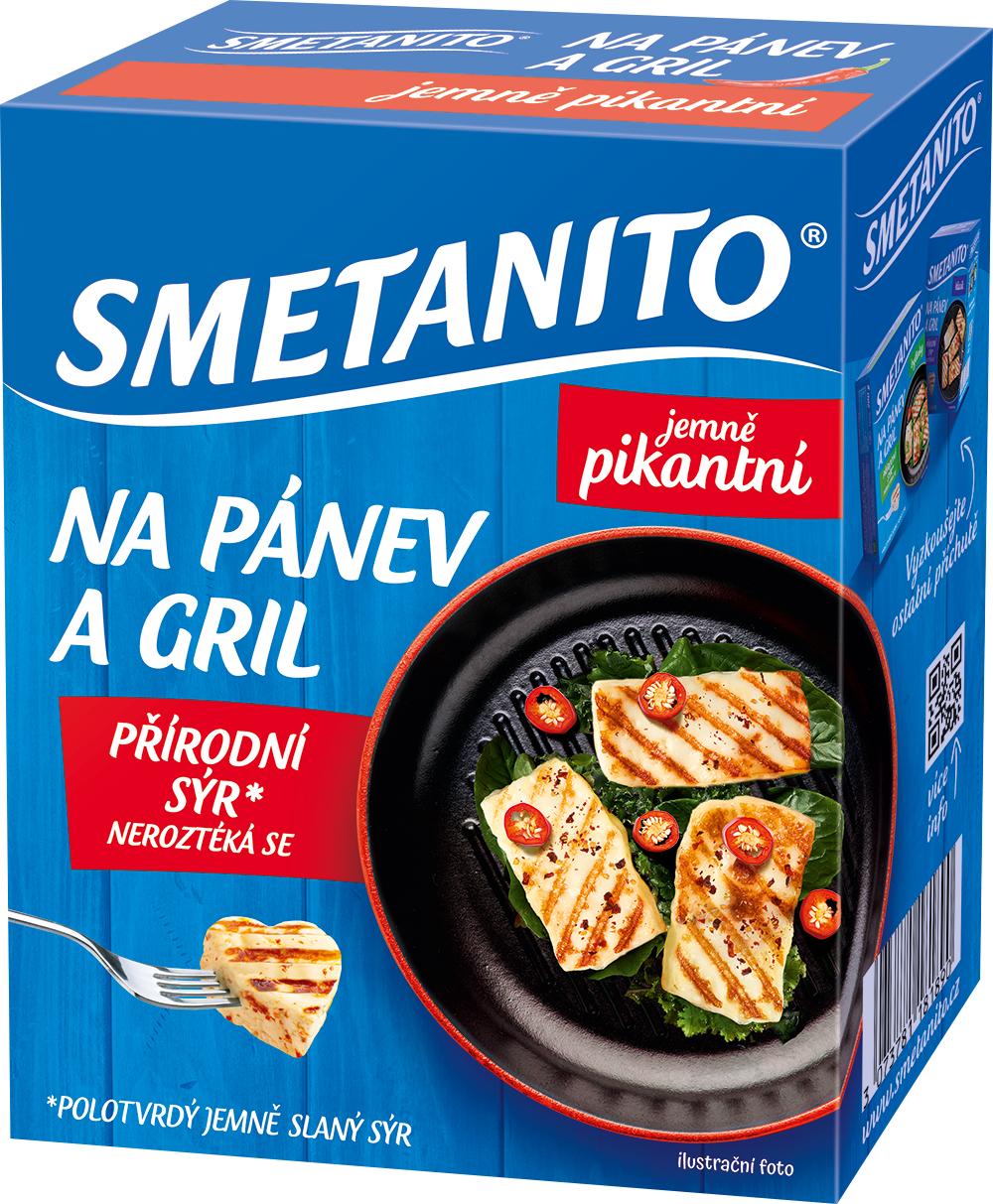 SMETANITO Sýr na pánev a gril chilli chlaz. 200 g
