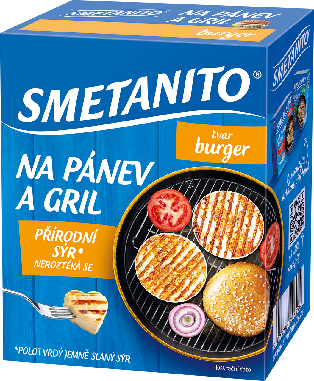 SMETANITO na pánev a gril burger chlaz. 200 g