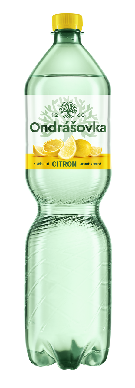 Ondrášovka Citron ochucená voda minerální 6 x 1,5 l