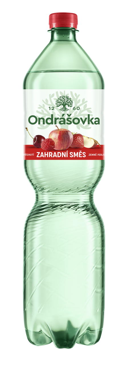 Ondrášovka Zahradní směs ochucená minerální voda 1,5 l