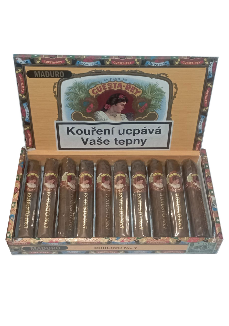 CUESTA REY Robusto Maduro No7 doutníky 10 ks