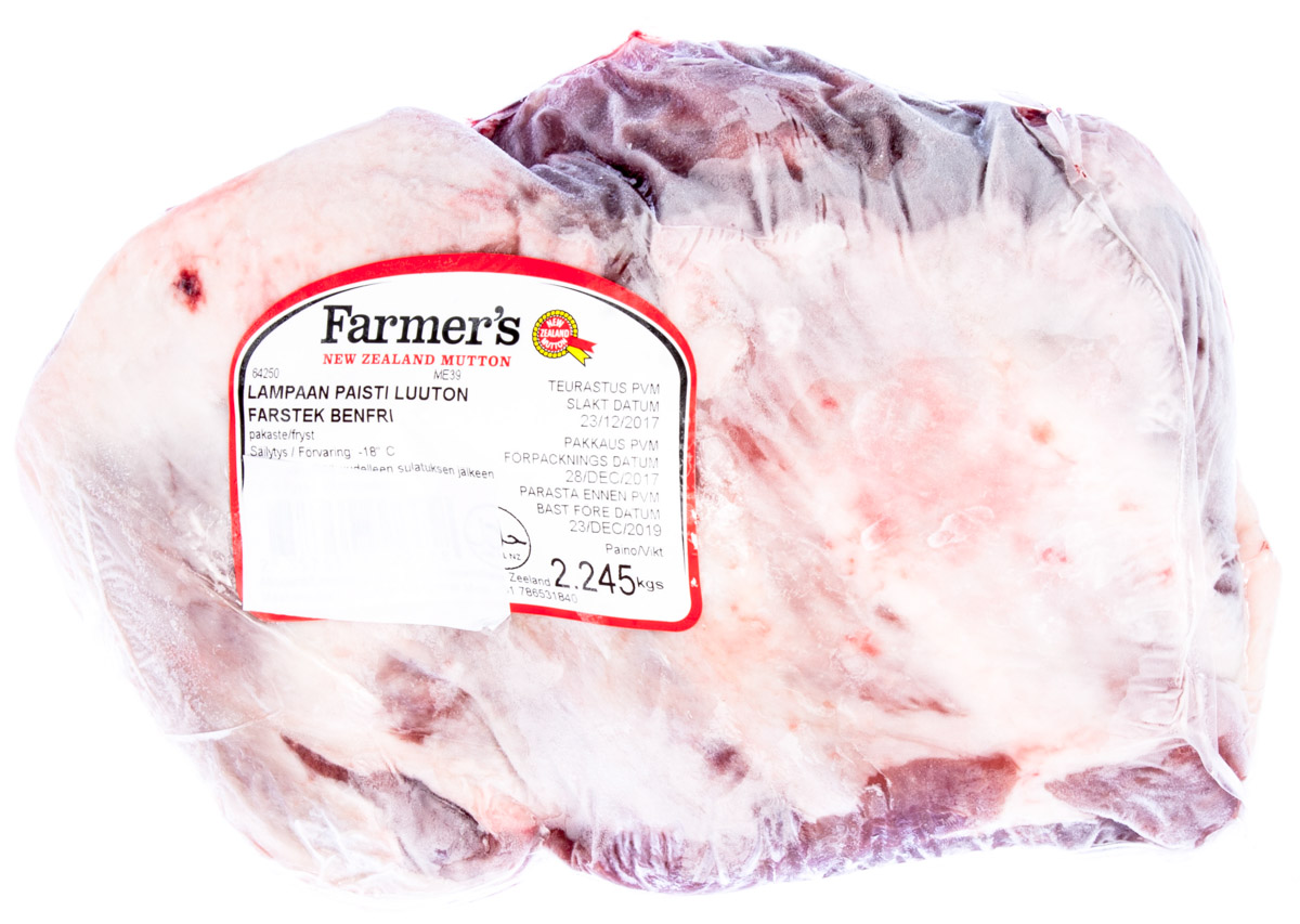 Skopová kýta bez kosti mraž. váž. cca 2 kg