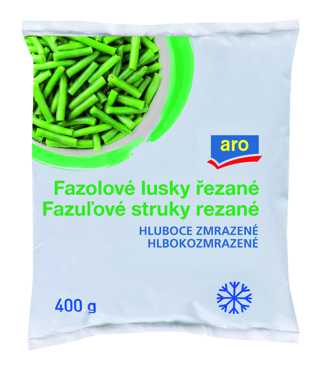 aro Fazolové lusky mraž. 6 x 400 g